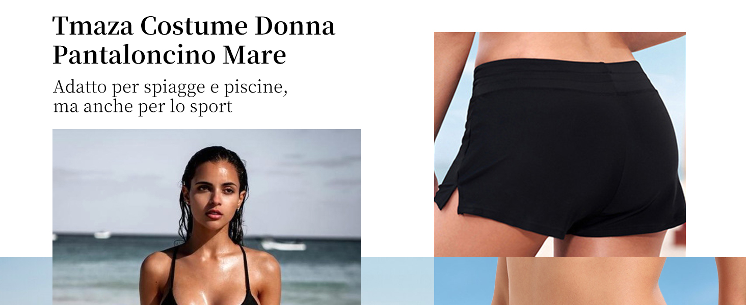 pantaloncini mare donna