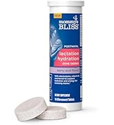 Mommy's Bliss Lactation Hydration Drink Tablets, Berry Acai Flavor, Electrolyes + B Vitamins, 1 P...