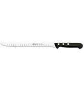 Arcos Cuchillo Jamonero con Alveolos de Acero Inoxidable. Hoja 240 mm. Mango de Polioximetileno P...