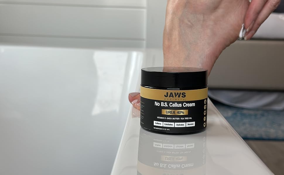 Callus Cream Foot Cream for Dry Cracked Heels Feet Knees Elbows Hands