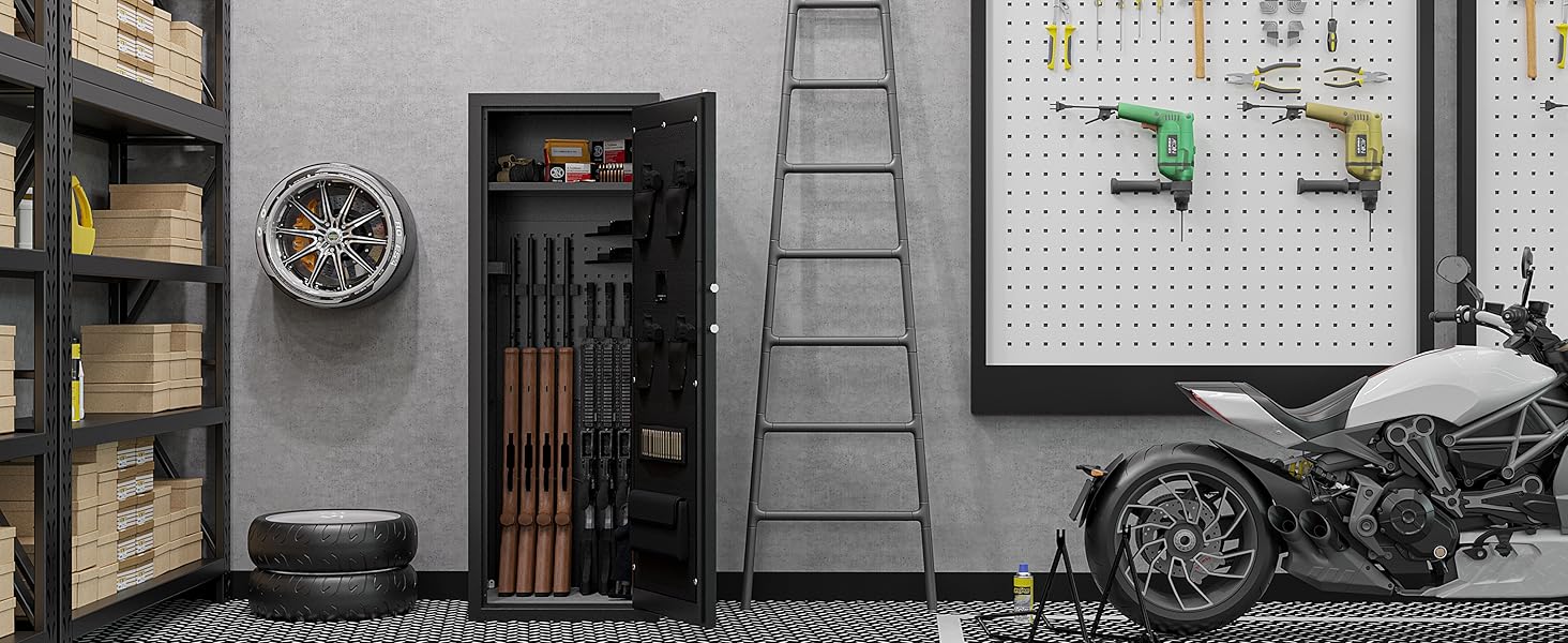 gun safe rifle