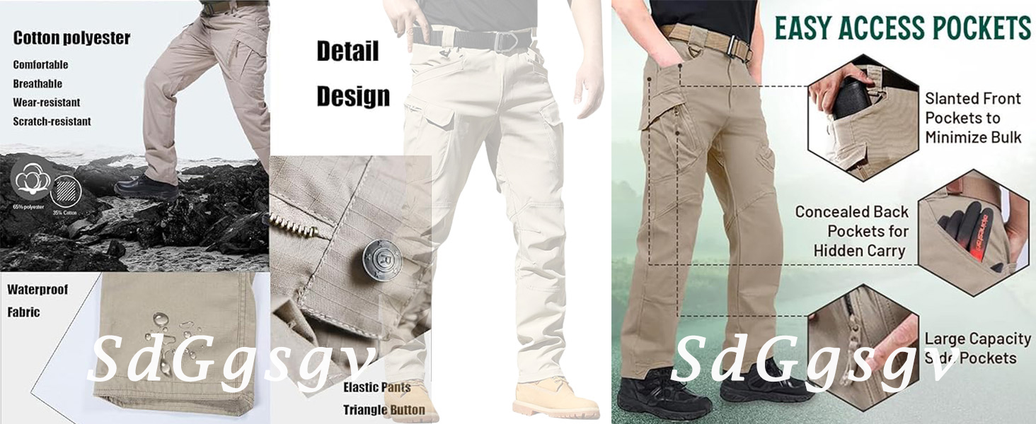 Mens Business Casual Work Pants