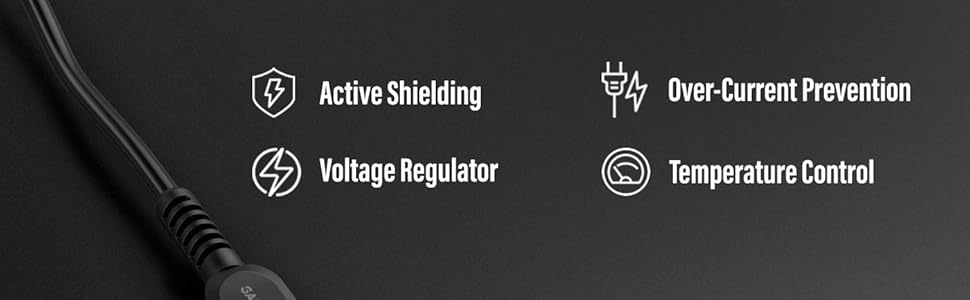 Charge 3.0 Wireless Pad - Fast Charging Qi Enabled (Case Compatible Non-Slip Design) (Matte Black)