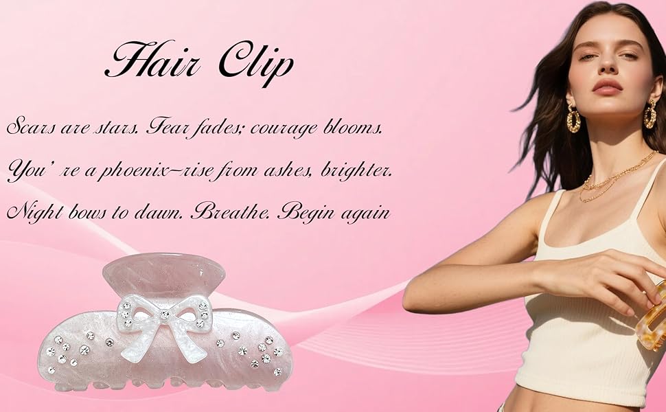 cow hairclip