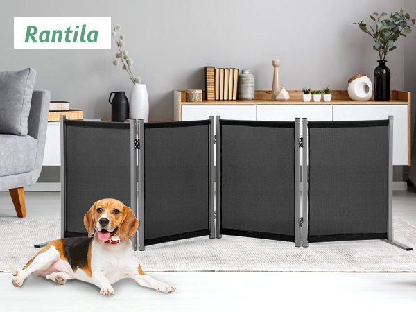 Amazon.com : RANTILA 4 Panel Indoor Foldable Dog Fence