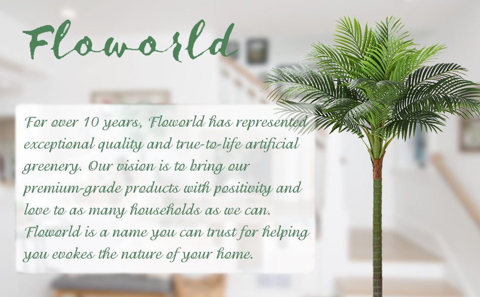 palm trees fake tree indoor faux palm plant for home office decor 6 feet tall