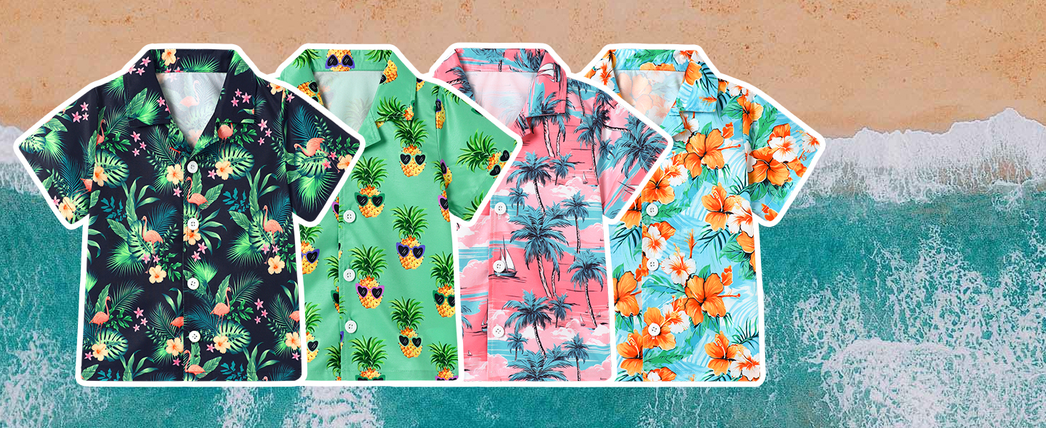 Boys Hawaiian Outfit