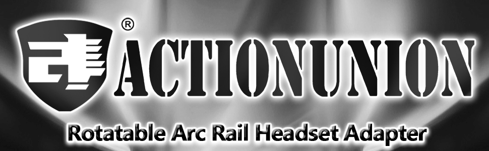 Rotatable Arc Rail Headset Adapter