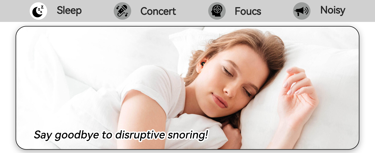 earplugs for sleeping noise cancelling
