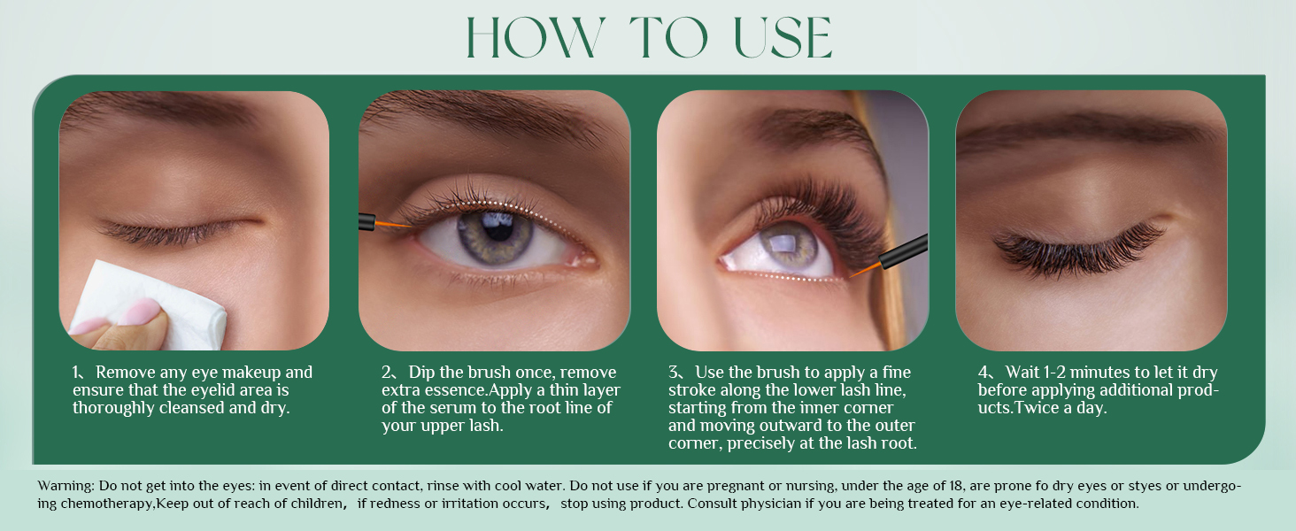 eyelash serum