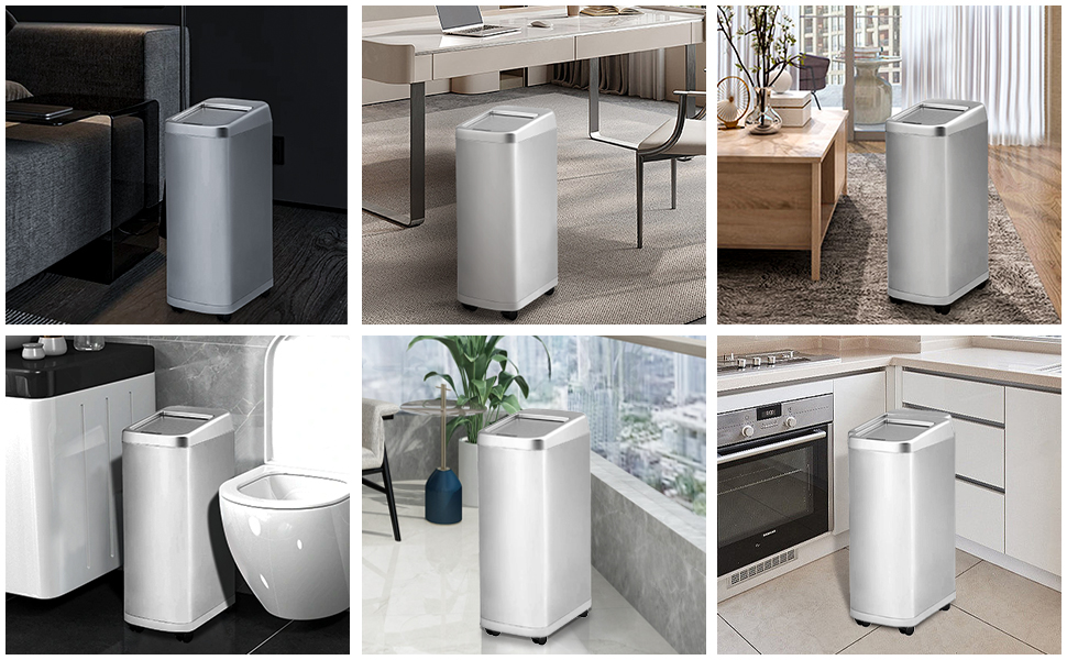 【2個セット】ゴミ箱 自動開閉 50L seewin Amazon｜Seewin ゴミ箱 自動開閉式 50リットル ロールオン式 50L(45L