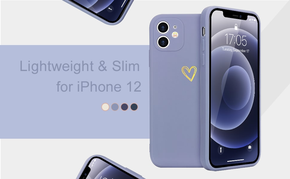 Lafunda Mobile Phone Case Compatible with iPhone 12 Girls Case Ultra