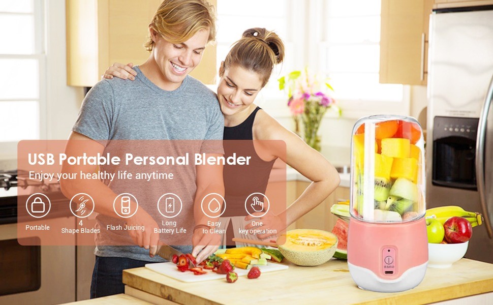 Buy WILLGO Smart Portable Electric USB Juice Maker Juicer Bottle