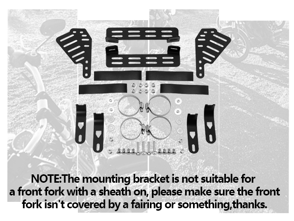 Amazon.com: TCMT Outer Batwing Fairing Windshield Mount