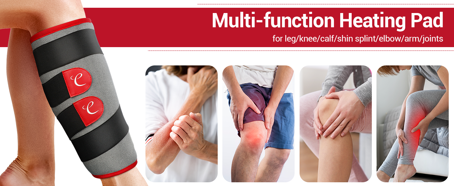 Comfytemp Leg Heating Pad for Pain Relief, FSA HSA Eligible