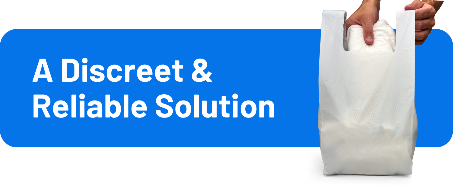 A discreet and reliable solution Nappy Bags