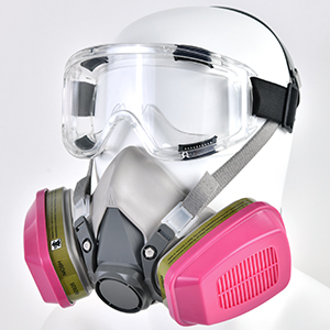 respirator mask for epoxy resin