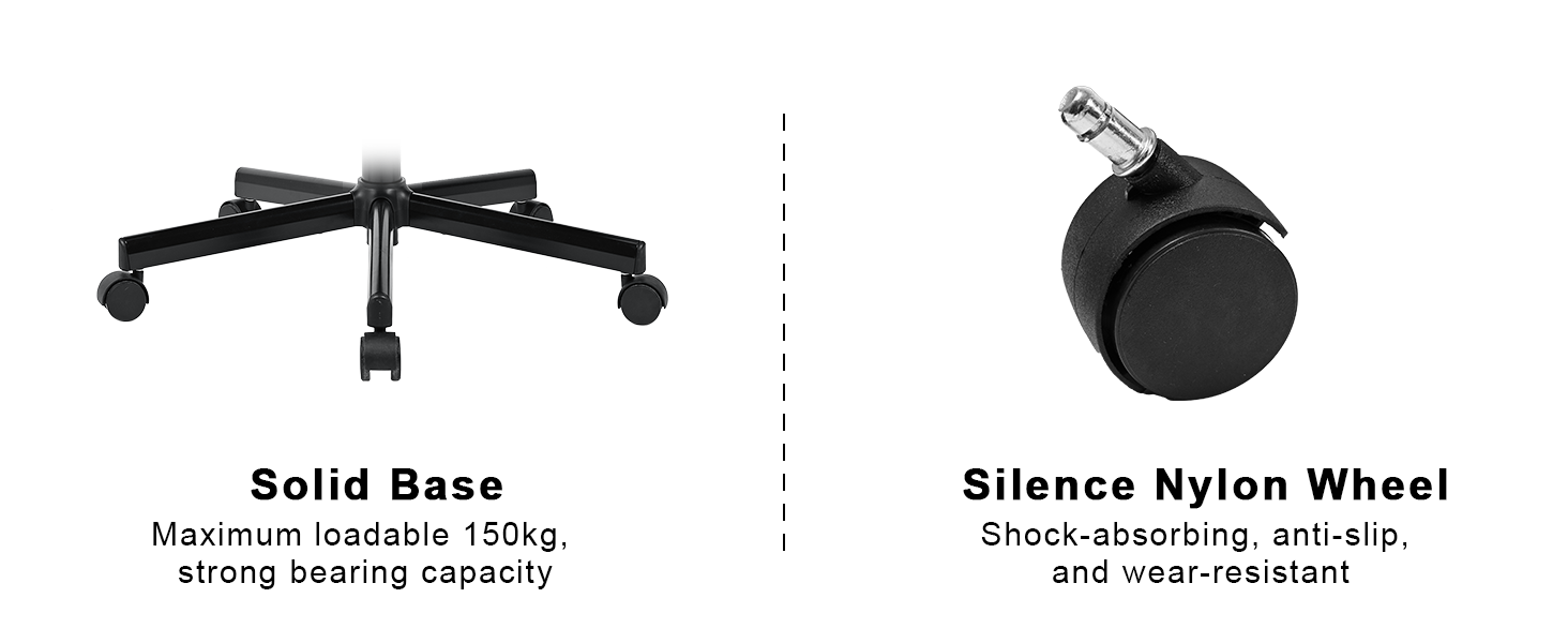 MELOKEA Ergonomic Office Chair, Executive Manager Desk Chairs with