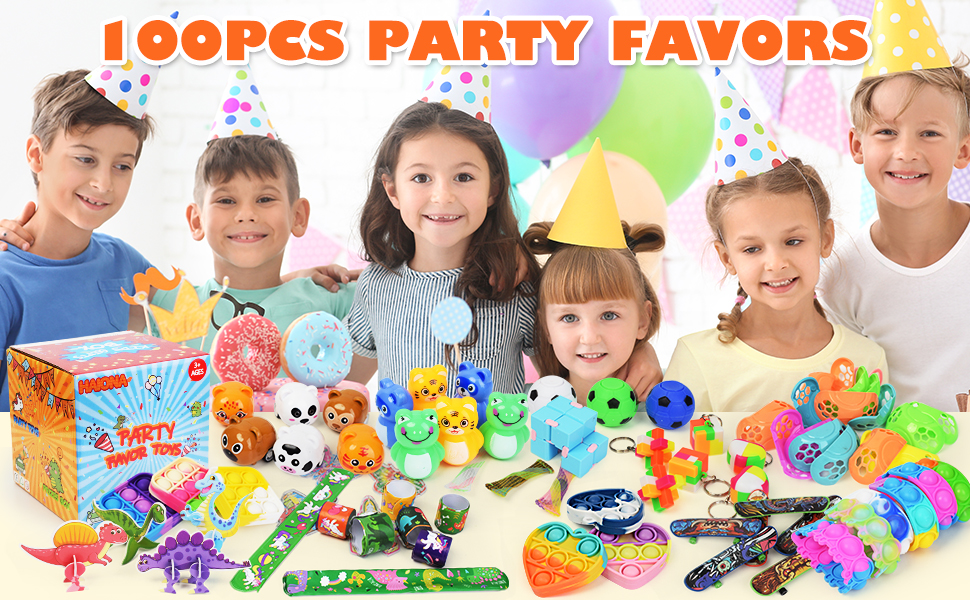100PCS Party Favors for Kids Goodie Bags Goody Bag Stuffers