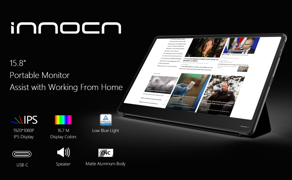 Amazon.com: INNOCN Portable Monitor - [2022] 15.8