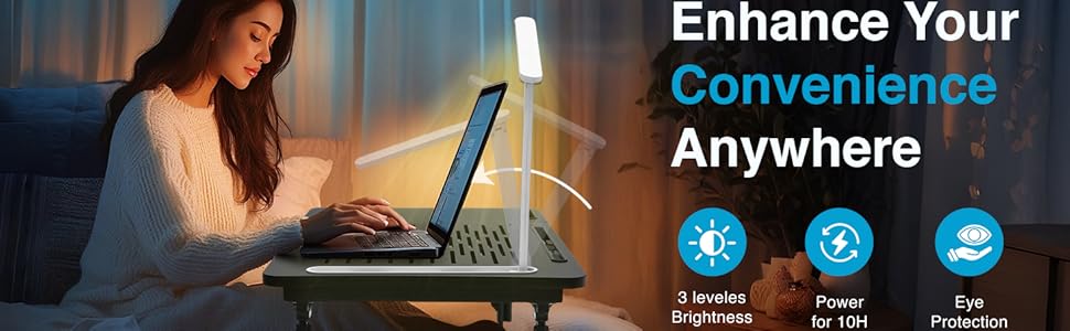 Desk with LED
