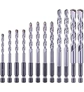 NordWolf 12-Piece Metric Masonry Drill Bit Set with 1/4