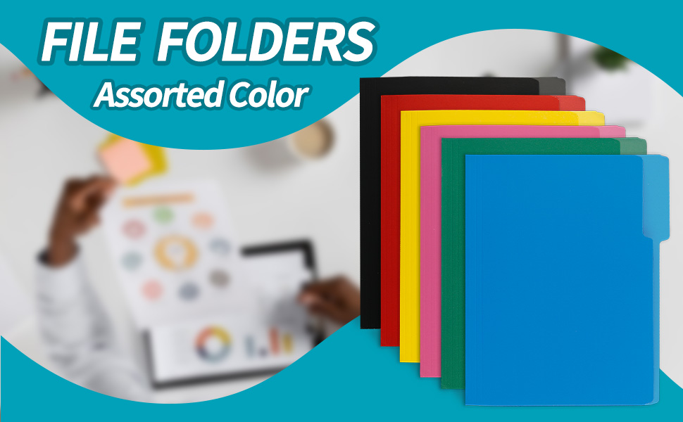 two tone file folder