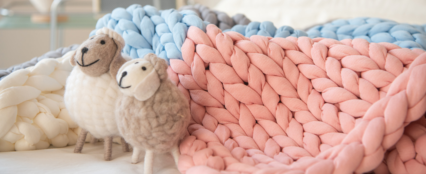 Uttermara Shaggy Faux Fur Weighted Blanket 15lbs, Super Soft Plush