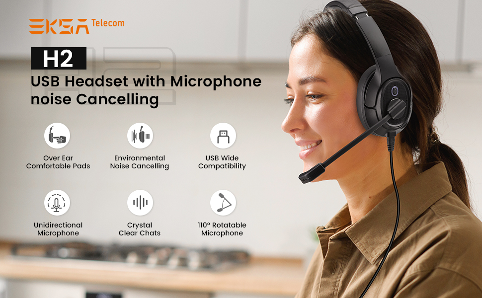 usb headset with microphone