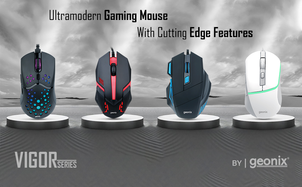GEONIX Vigor R5 Wired Gaming Mouse