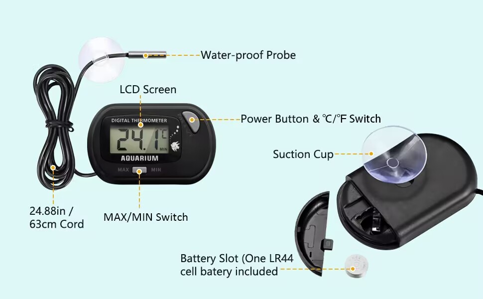 aquarium thermometer