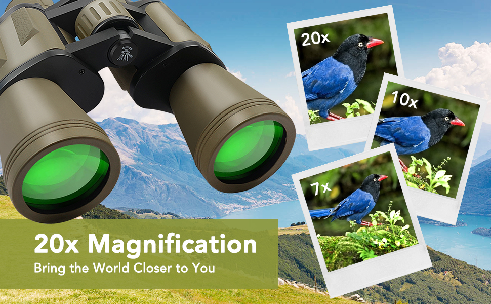 20x50 Binoculars