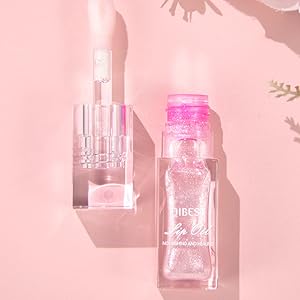 Magic Color Changing Lip Oil V2 Pink Hydrating Lip Glow Oil Color Change Effect