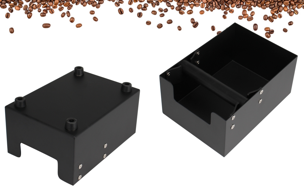 DIBTSA Espresso Knock Box,Coffee Grounds Pucks Knock Box
