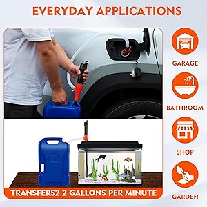 Portable Power Battery Pump