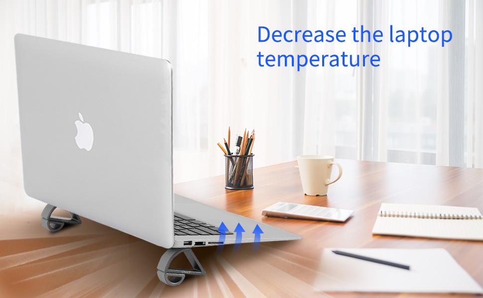 Portable Laptop Stand Keyboard Riser SUPGALIY 4 Pack AntiSlip