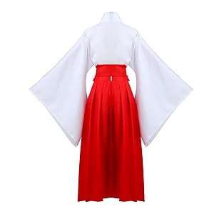 Amazon.co.jp: [Rina's house] 巫女服 コスプレ 大きいサイズ