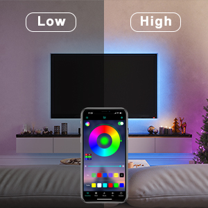 Homefire led strip colorful
