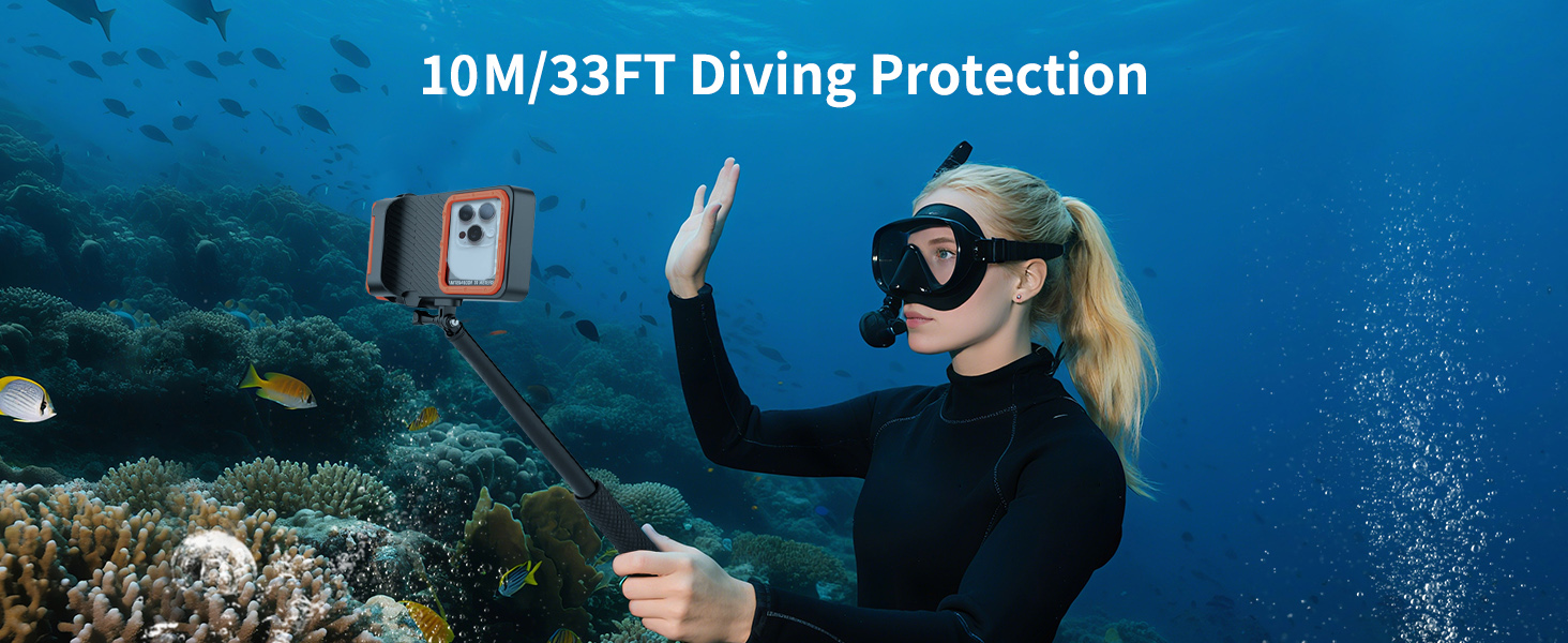 IP68 Waterproof Selfie Stick