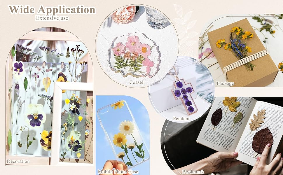 KALYLOC 6 Layers Flower Press Kit, Acrylic Flower Leaf