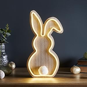 Bunny accessories easter bunny table lamp nursery light easter decoration spring decoration