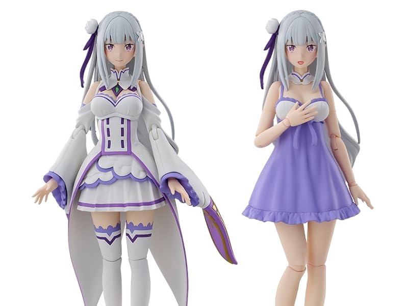Re: ゼロから始める異世界生活 エミリア Amazon.co.jp: KADOKAWA PLASTIC MODEL SERIES 「Re:ゼロから