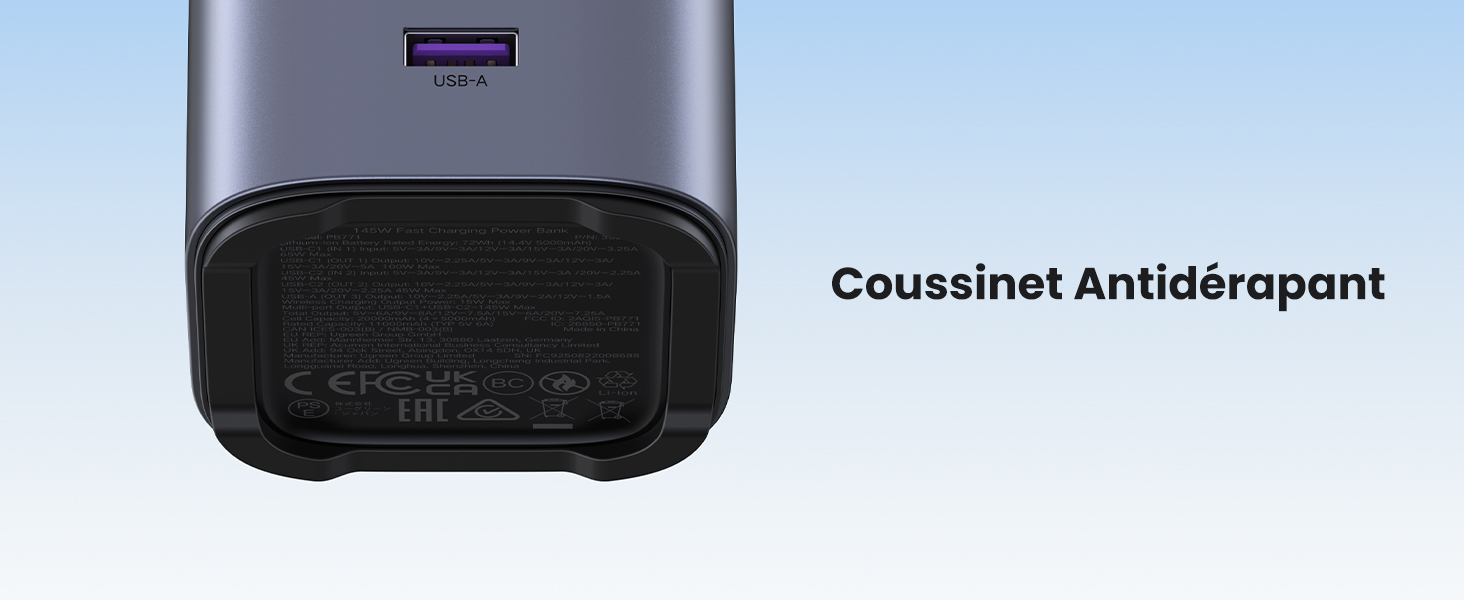 baraterie externe  usb c