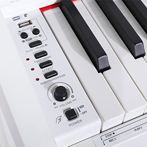 Amazon.com: ZHRUNS Digital Piano, 88 Key Weighted Keyboard