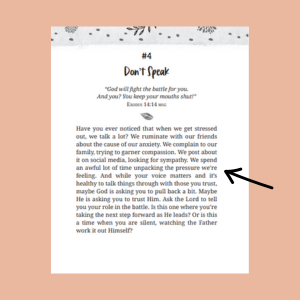 An example of the devotional