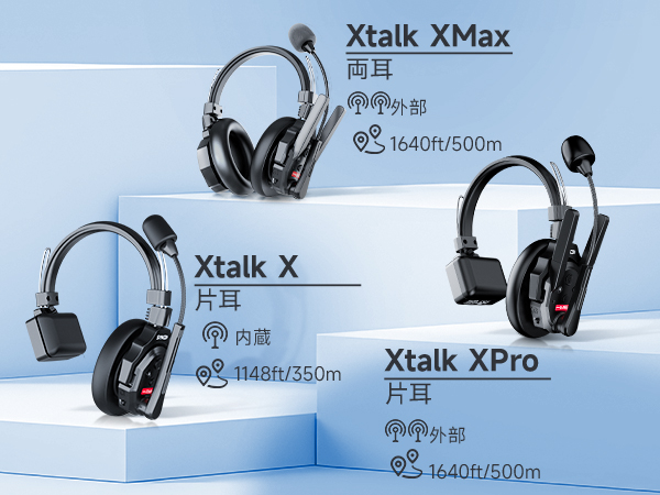 SYNCO XTALK XMAX2 ワイヤレスインカ厶 ヘッドセット 2人用 Amazon.co.jp: SYNCO XTALK Xmax2 インターカムヘッドセット