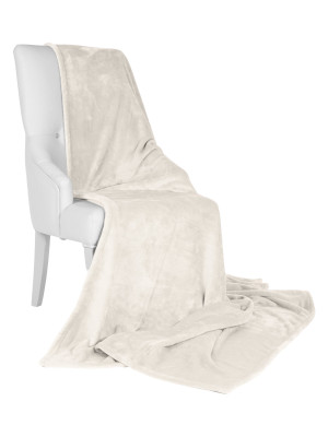 Kuscheldecke beige