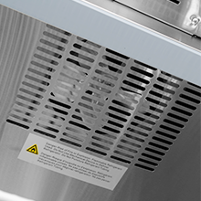 A precision ventilated refrigeration system