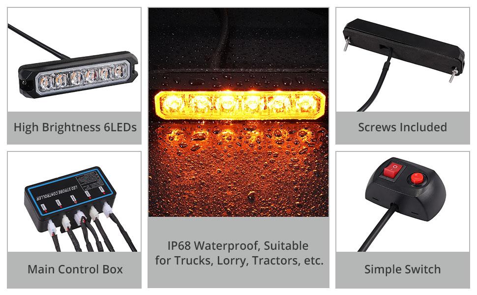 car led Flashing Light
