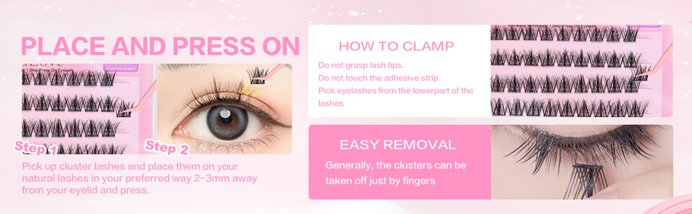 how to apply lashes